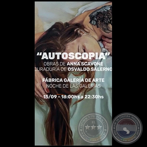 AUTOSCOPIA - Obras de Anna Scavone - Jueves, 15 de Septiembre de 2022